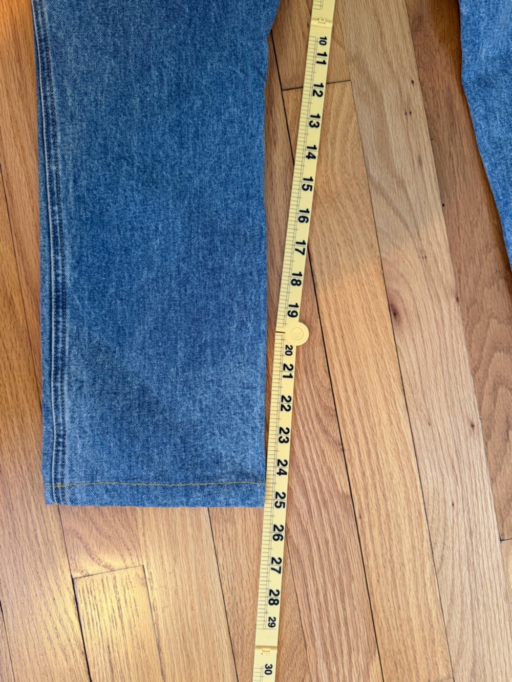 Veronica Beard Ryleigh High Rise Slim Straight Denim Size 28 in Blue Mist - Picture 6 of 7